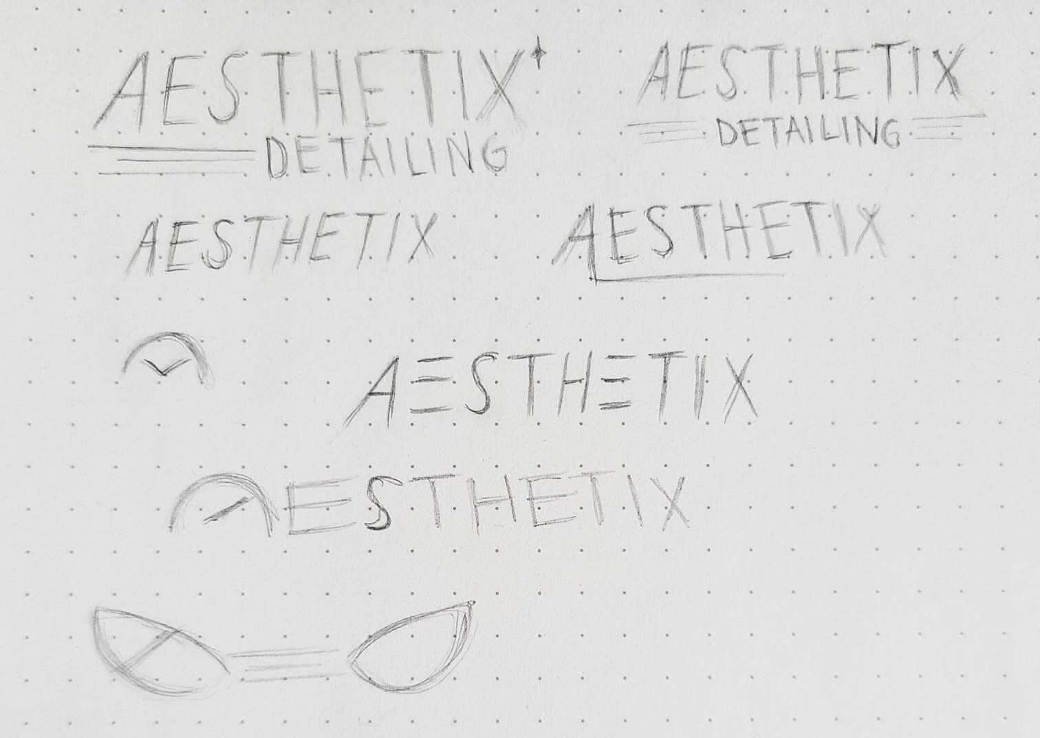 Sketches for the logo concept